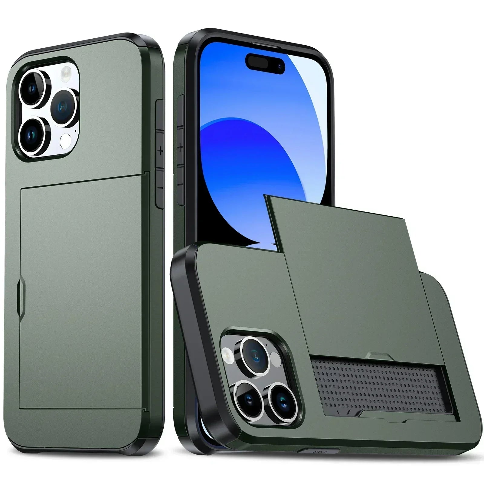 Wireless Slim Wallet Shockproof Phone Case