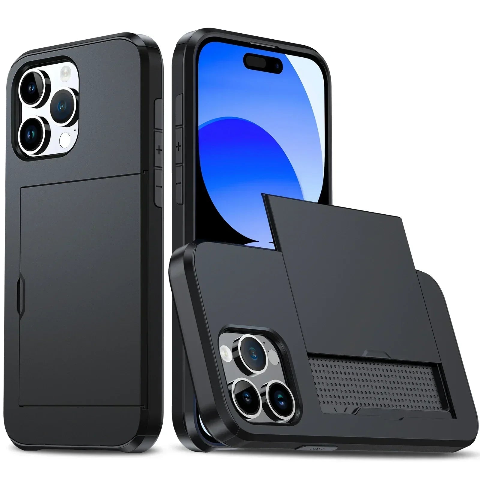 Wireless Slim Wallet Shockproof Phone Case