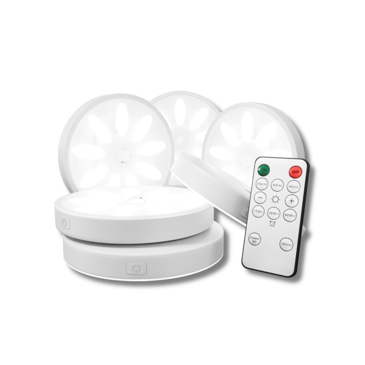Wireless LED Spotlight with Adjustable Brightness for Outdoor Security and Easy Installation 5
