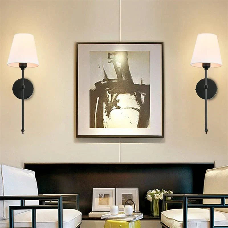 Wireless Wall Sconce with Black and Gold Finish – Stylish Ambient Wall Light for Bedroom and Living Room 3