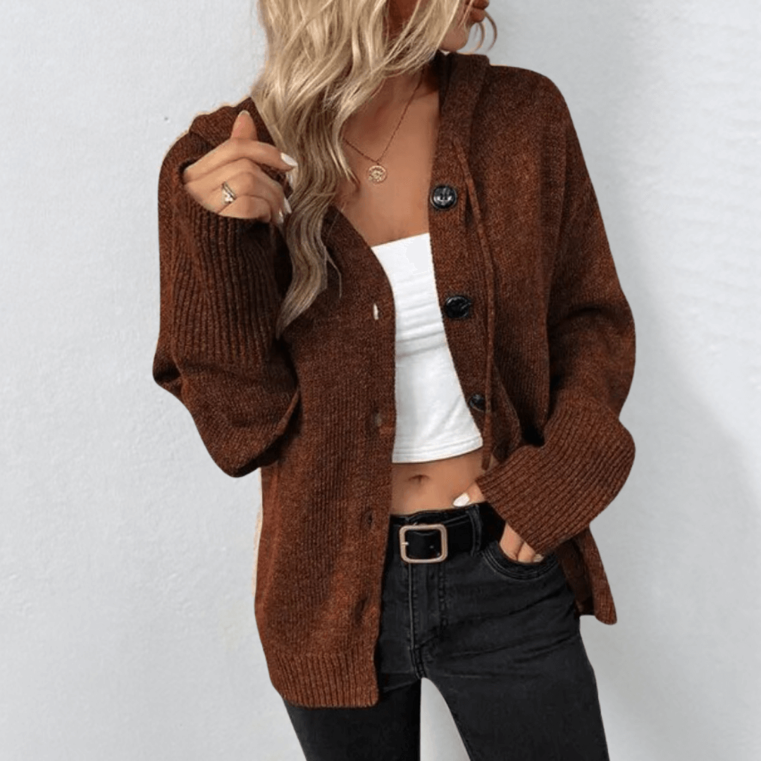 Women's Button Down Cardigan Sweater – Cozy Long Cardigan for Stylish Winter Wear in Various Sizes and Colors 3