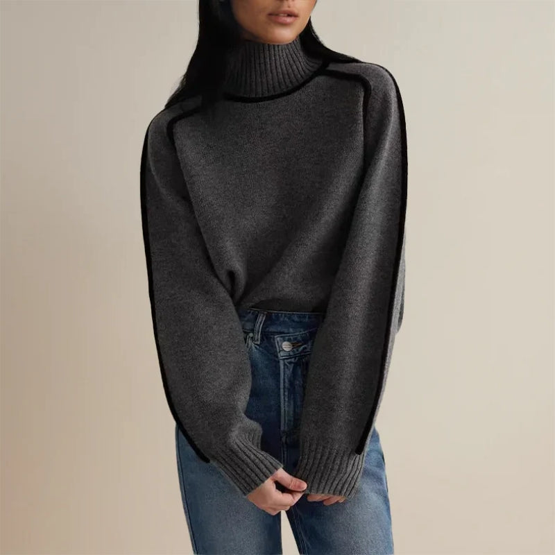 Women's Turtleneck Sweater for Winter – Soft Knitwear, Warm and Stylish Essential 4