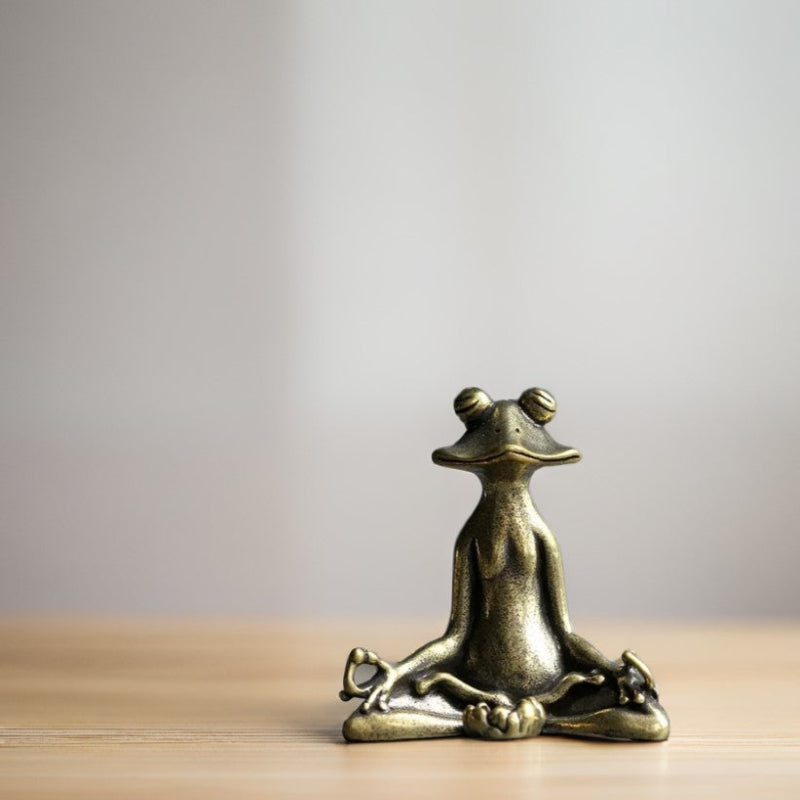 Zen Incense Holder Frog – Tranquil Ceramic Incense Burner for Sticks and Cones, Perfect for Meditation and Relaxation 1